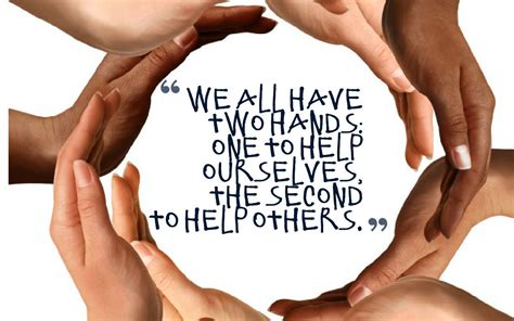 Help Us to help Each Other .